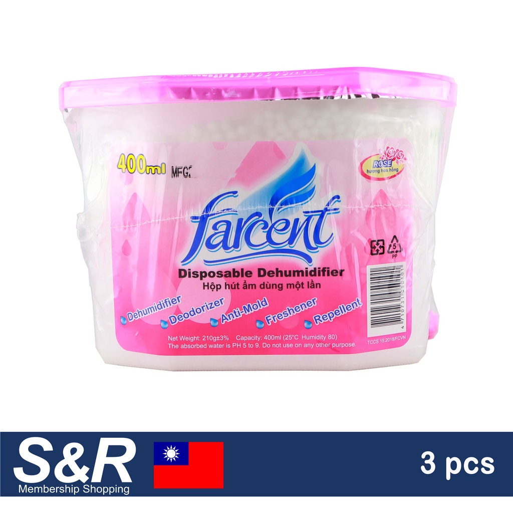 Farcent Disposable Dehumidifier 3pcs Shopee Philippines