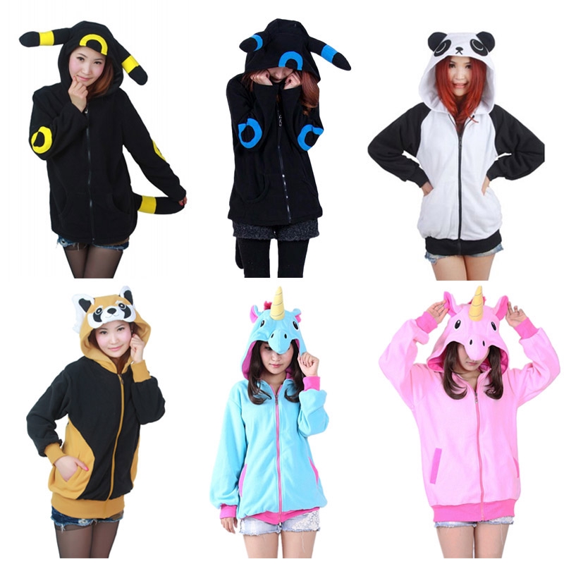 girls animal hoodie