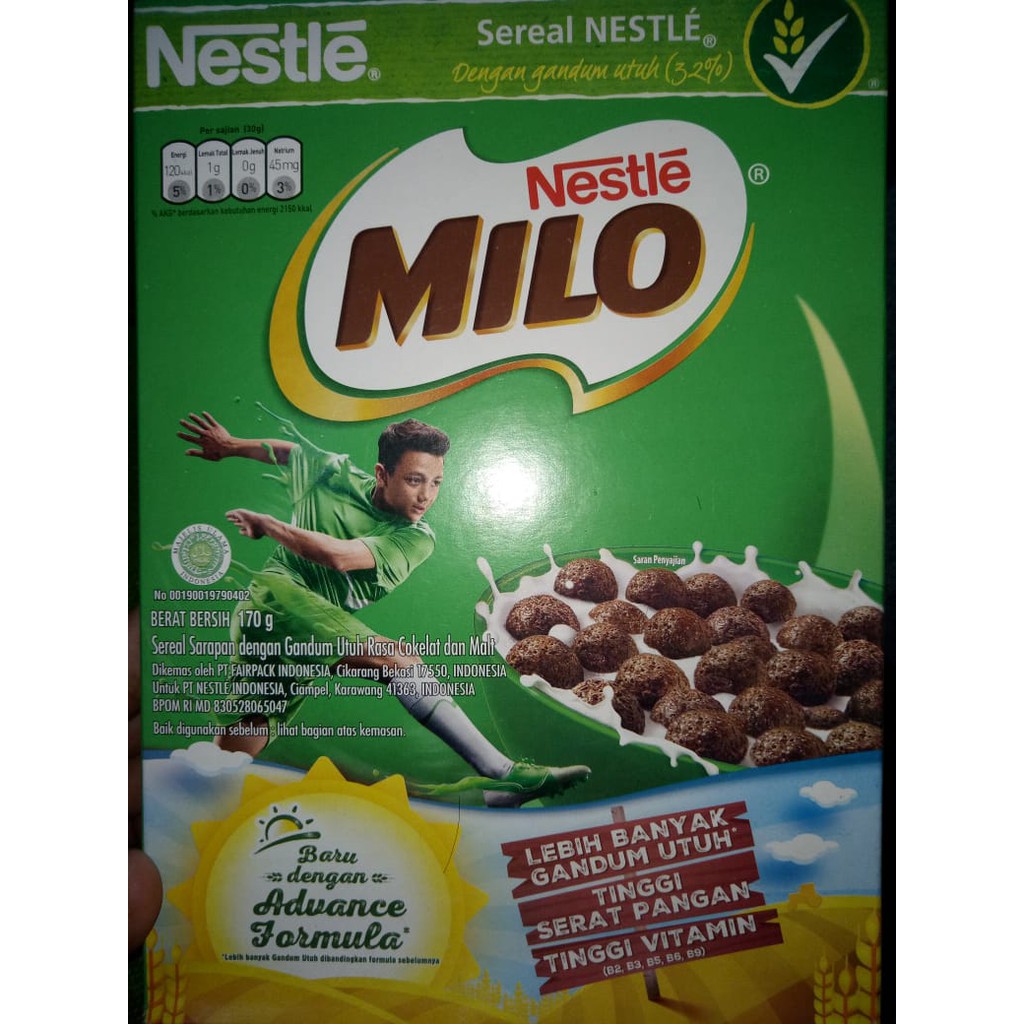 Milo Nestle Whole Grain Cereals Chocolate And Malt Choco Ball | BeeCost