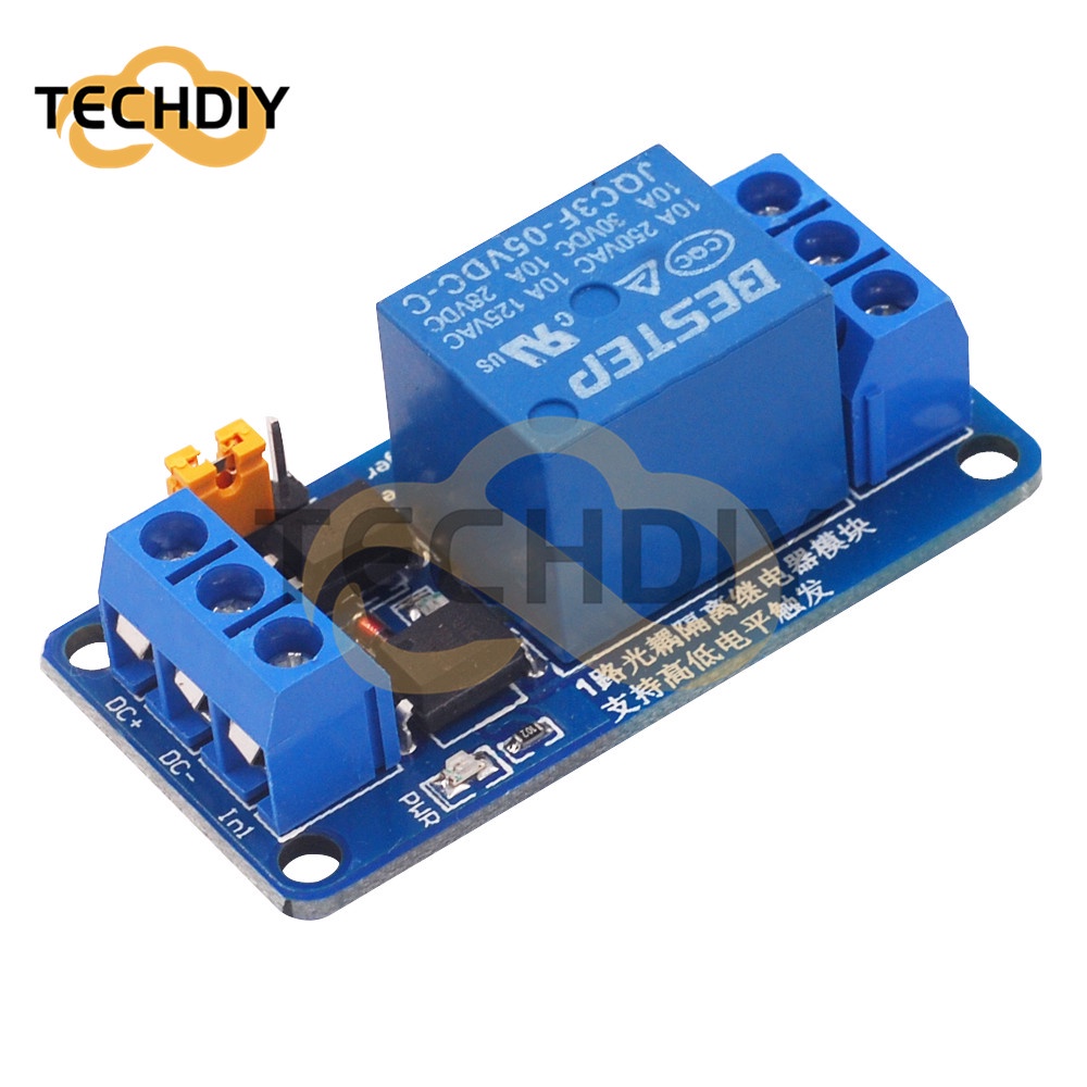 5V 12V 24V 1 Channel Relay Module With Optocoupler Shield Board High