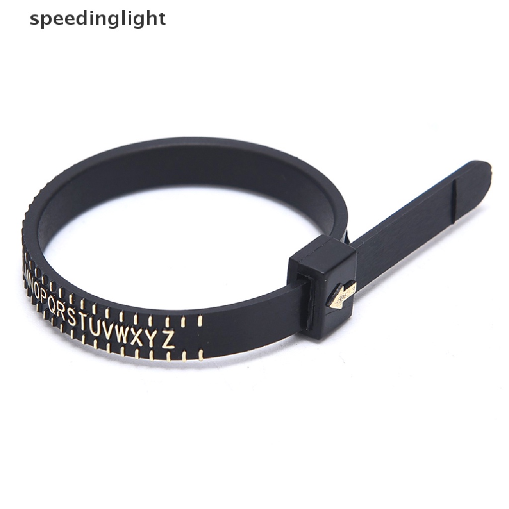 【SPGH】 Ring Sizer US/Europe/UK Tape Ruler Measuring Finger Jewelry Measure Gauge Tool Hot