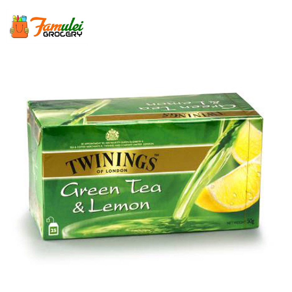 Twinings Of London Green Tea and Lemon 25 Tea Bags | Shopee Philippines