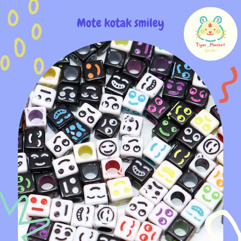 Mote smiley Box smiley Beads smiley Box Shopee Philippines