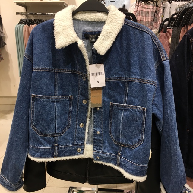 forever 21 jeans jacket