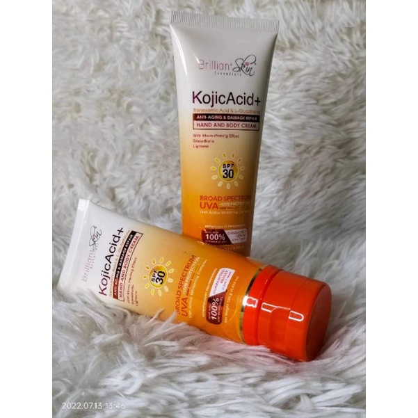 Brilliant Skin KOJIC ACID LOTION+TRANEXAMIC WITH LGLUTATHIONE 120ml