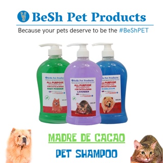 MADRE DE CACAO SHAMPOO (Besh Pet) all purpose shampoo for Dogs and Cats