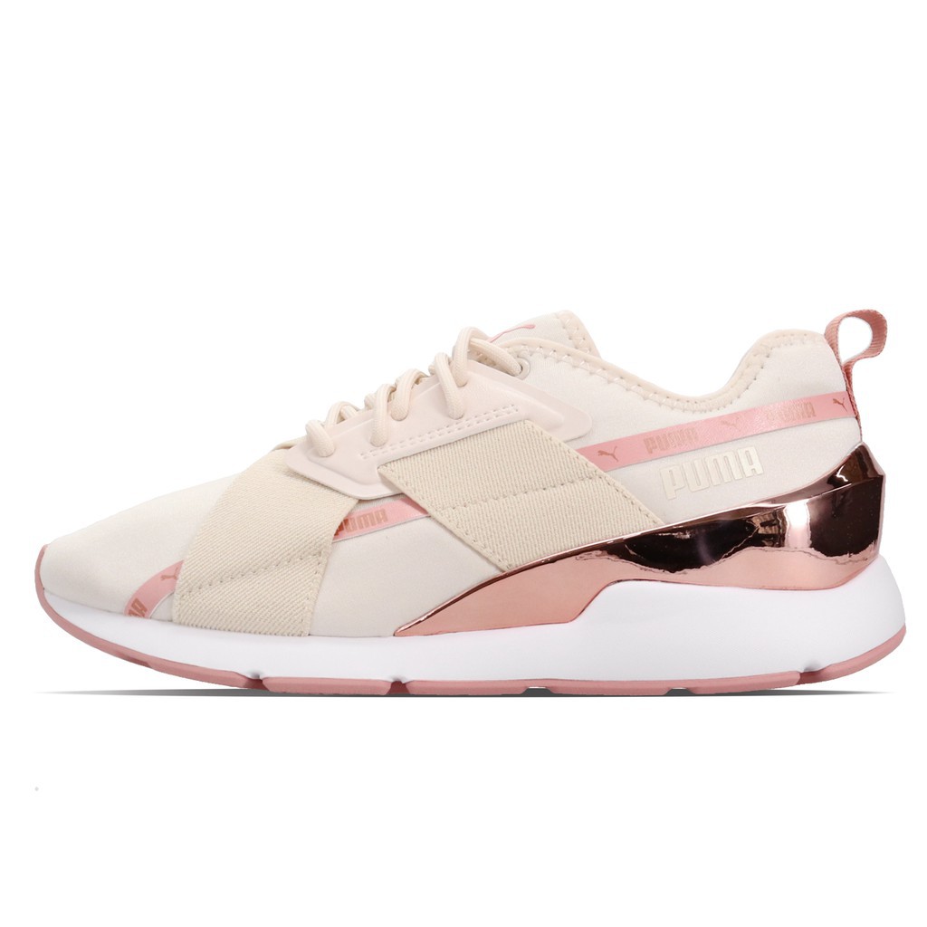 puma shoes white and pink