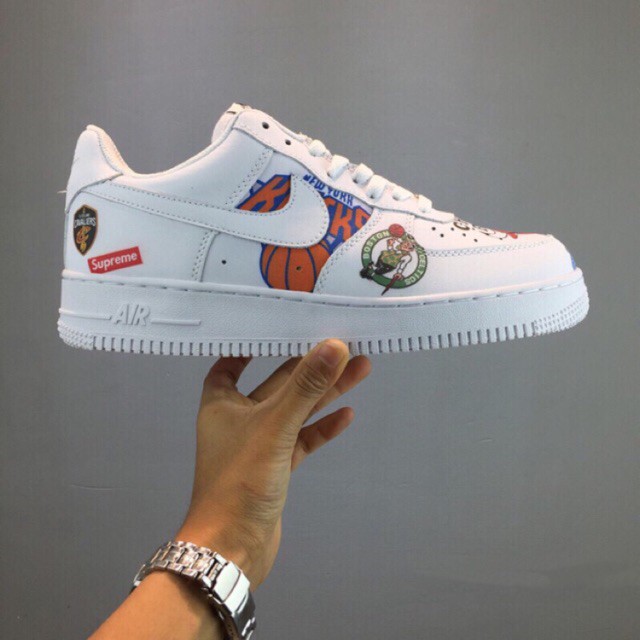 Nike Air Force 1 Low Supreme NBA Inspired | Shopee Philippines