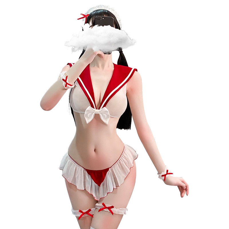 Sexy Lingerie Sexy Sailor Turn Collar Me