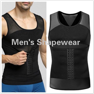Men's Shapewear Corset Vest Body Slimming Shaper For Men Compression Tank Top Tummy Belly Control