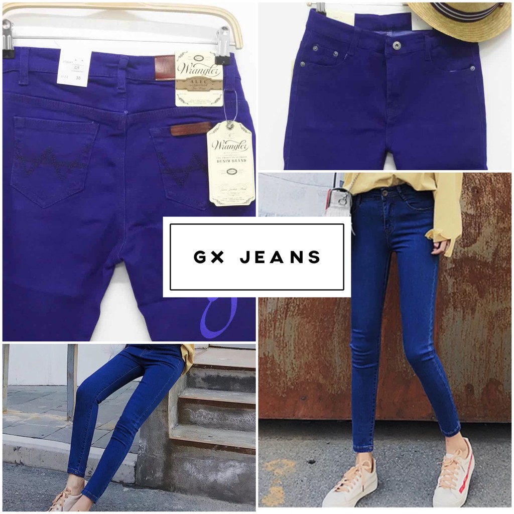 plus size purple skinny jeans
