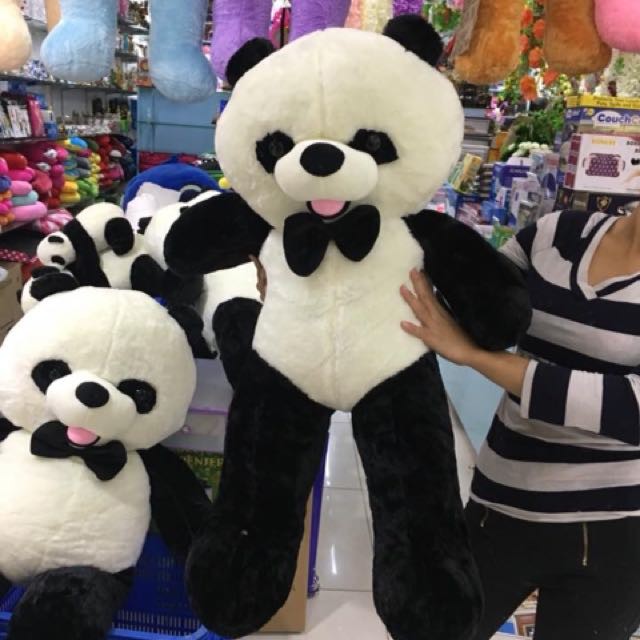 human sized panda stuffed toy