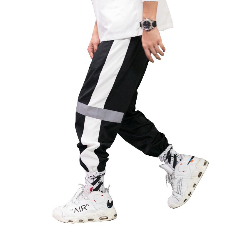 reflective mens joggers