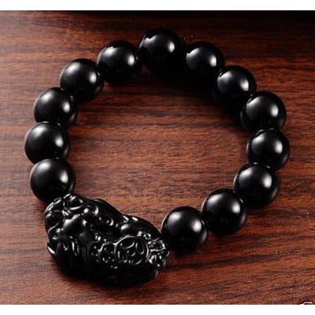 Feng Shui Swerte Allday Everyday Lucky Piyao Black Bracelet | Shopee ...