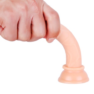 Erotic Soft Suction Cup Realistic Dildo Vaginal Masturbation Anal Plug G Spot Stimulation Big Penis  #7