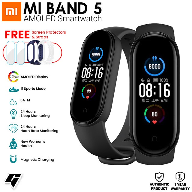 mi fit 5 watch
