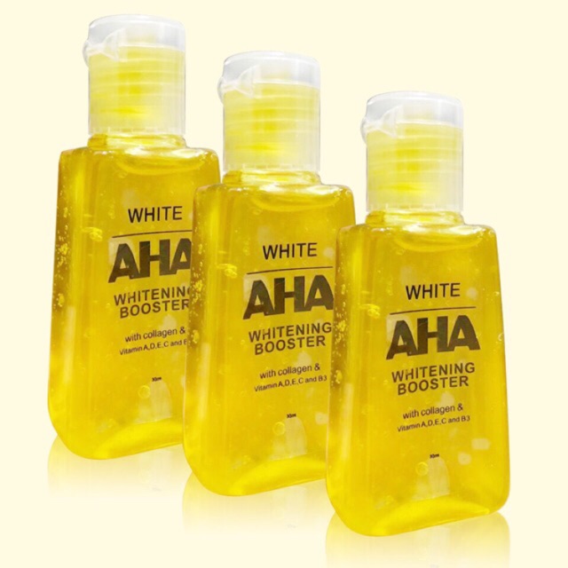 aha whitening booster