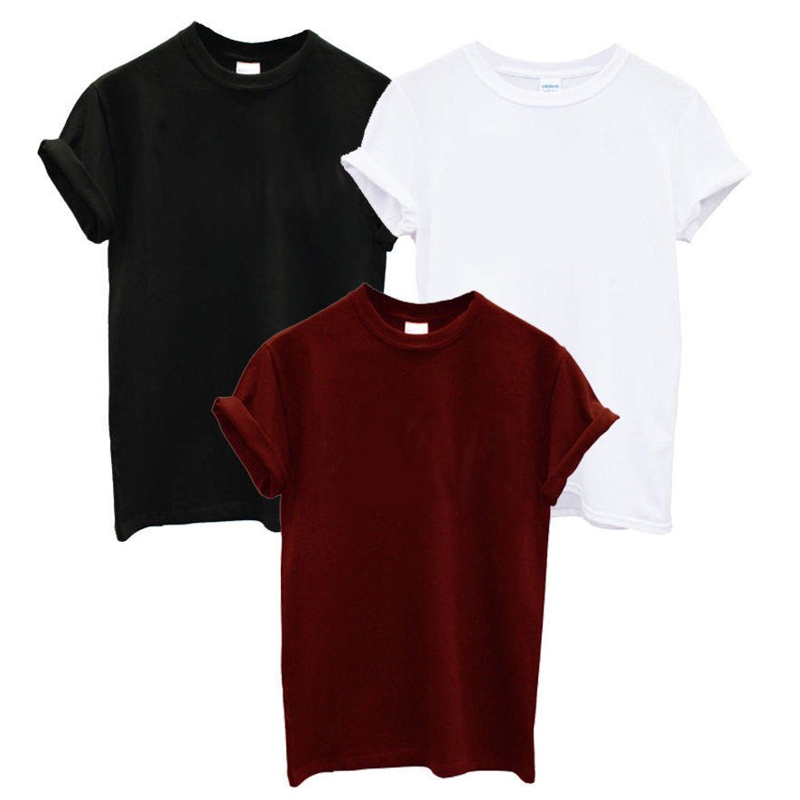 cheap plain tees