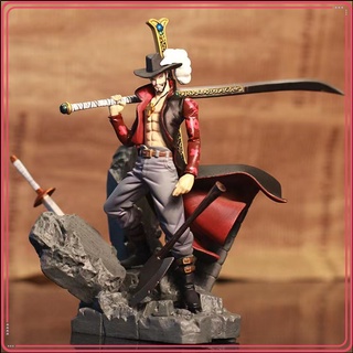 King Shichibukai Modeling King Top Decisive Battle Eagle Eye Mihawk Hand-made Model One Piece Decora