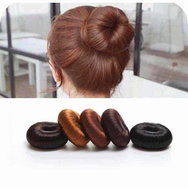 Jack Synthetic Fiber Donut Hair Bun Maker Donuts Ring Hair