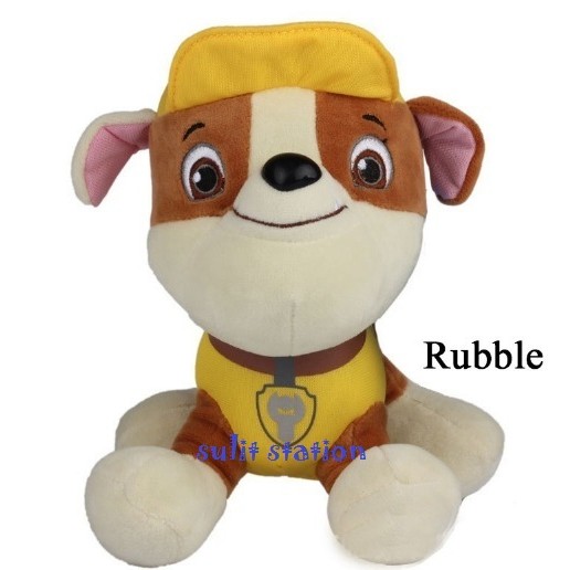 paw patrol rubble plush