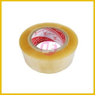 Adhesive tape 200 yards opaque (1 roll) | Shopee Philippines