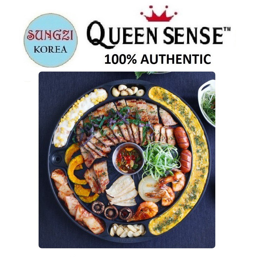 Queen Sense Super Modum Gui Samgyeopsal Samgyupsal Induction Grill Pan 41cm Made In Korea Shopee Philippines