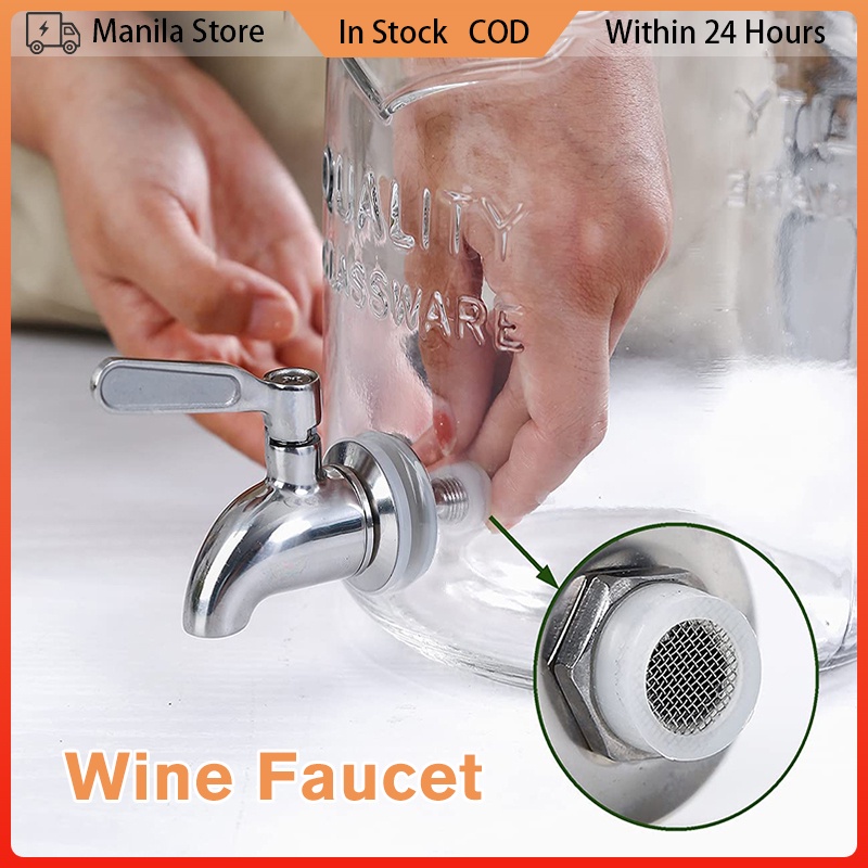Wine Barrel Tap AntiClogging Drink Dispenser Beverage Spigot Beer