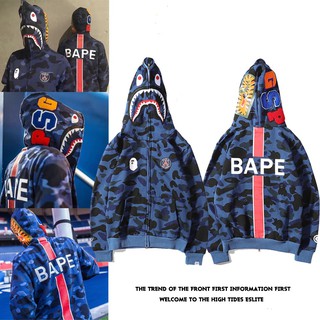 bape shark hoodie psg