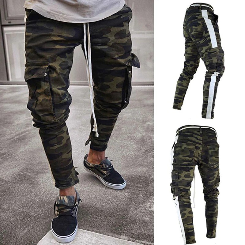 camo jeans mens slim