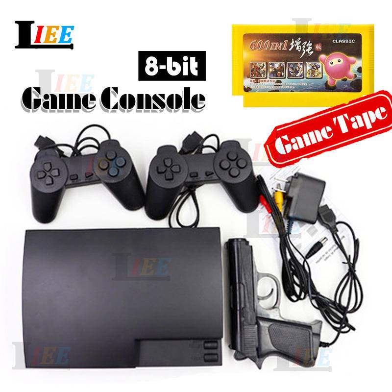 8bit TV Game Console Set Videos Game Tape Classic Contra Mario Card