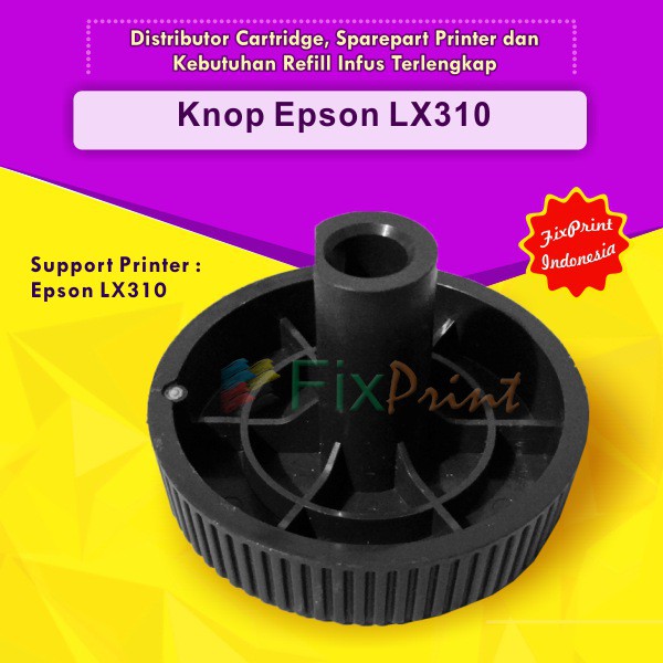 1pc Black Printer Knob Printer Spare Parts for Epson LX310 Series ...