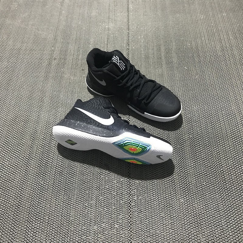 Nike Kyrie 3 Irving 3 Black And White Color Matching Basketball Shopee Philippines