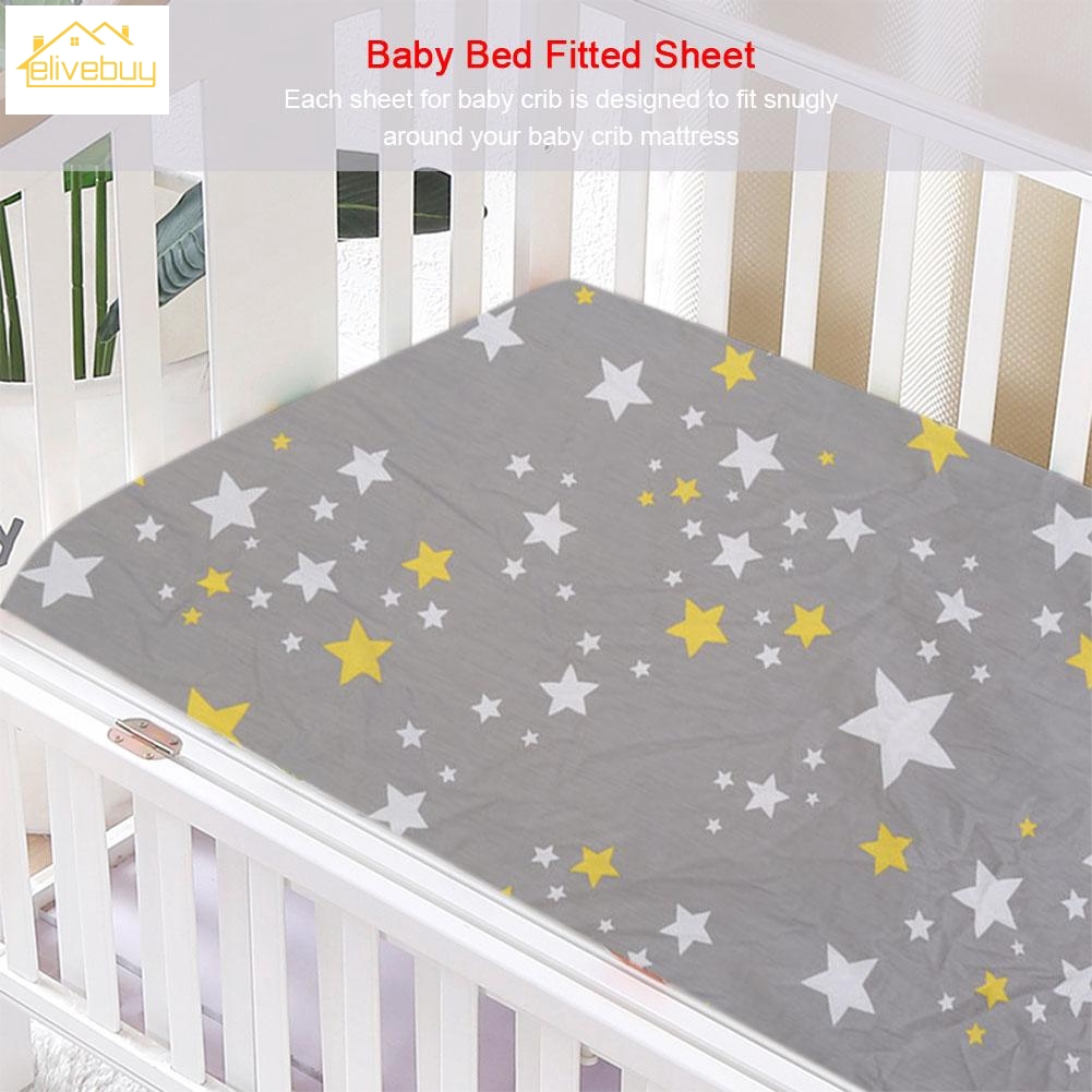 crib mattress fitted sheet