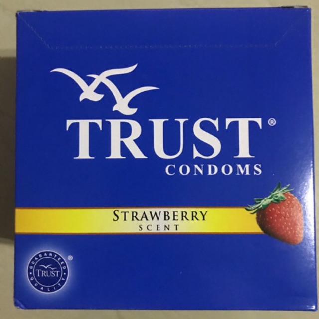 Trust Condom Strawberry Box of 24x3 Shopee Philippines