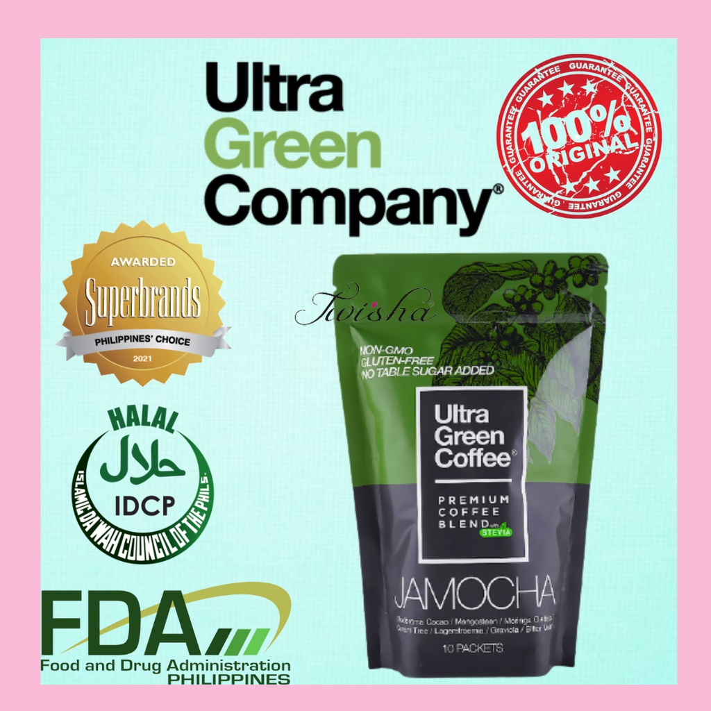 AUTHENTIC ULTRA GREEN COFFEE (JAMOCHA FLAVOR) Shopee Philippines
