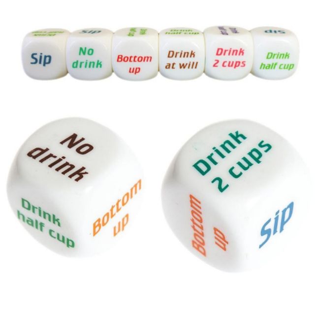 DRINKING DICE DRINKING GAME | Shopee Philippines