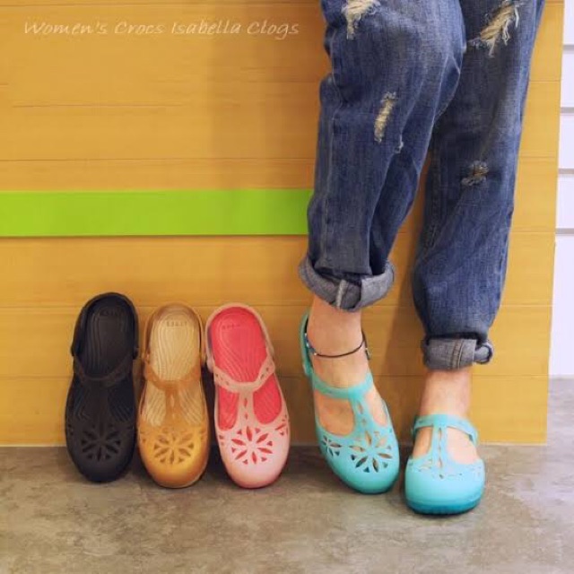 AUTHENTIC CROCS ISABELLA CLOG | Shopee 