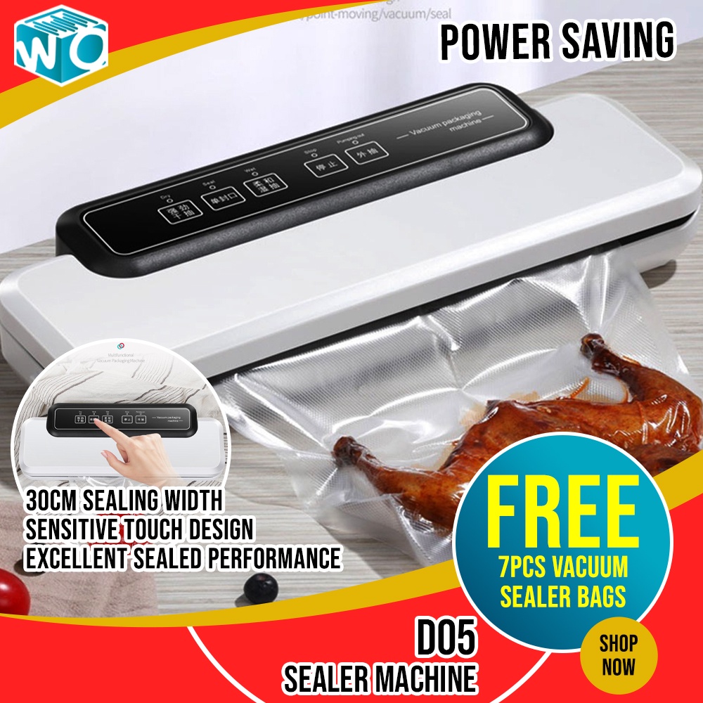 Household Food Vacuum Sealer Machine D05 Heat Sealing Machine Impulse