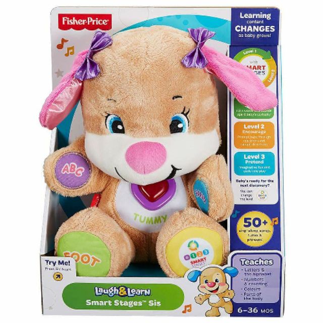 fisher price laugh and learn smart stages puppy