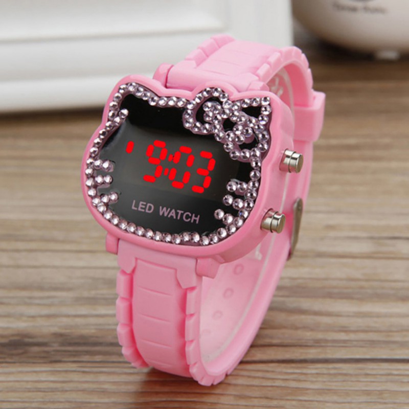 digital diamond watch