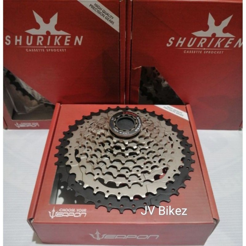 weapon shuriken cogs 10 speed 11 42t