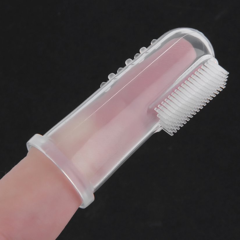 silicone finger toothbrush babies