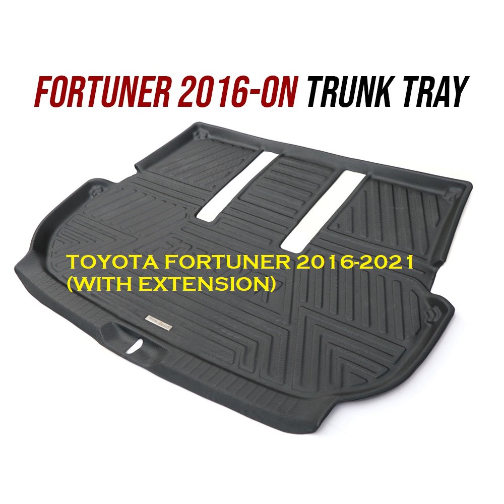TOYOTA FORTUNER 20162023 REAR CARGO TRAY / REAR TRUNK TRAY (WITH