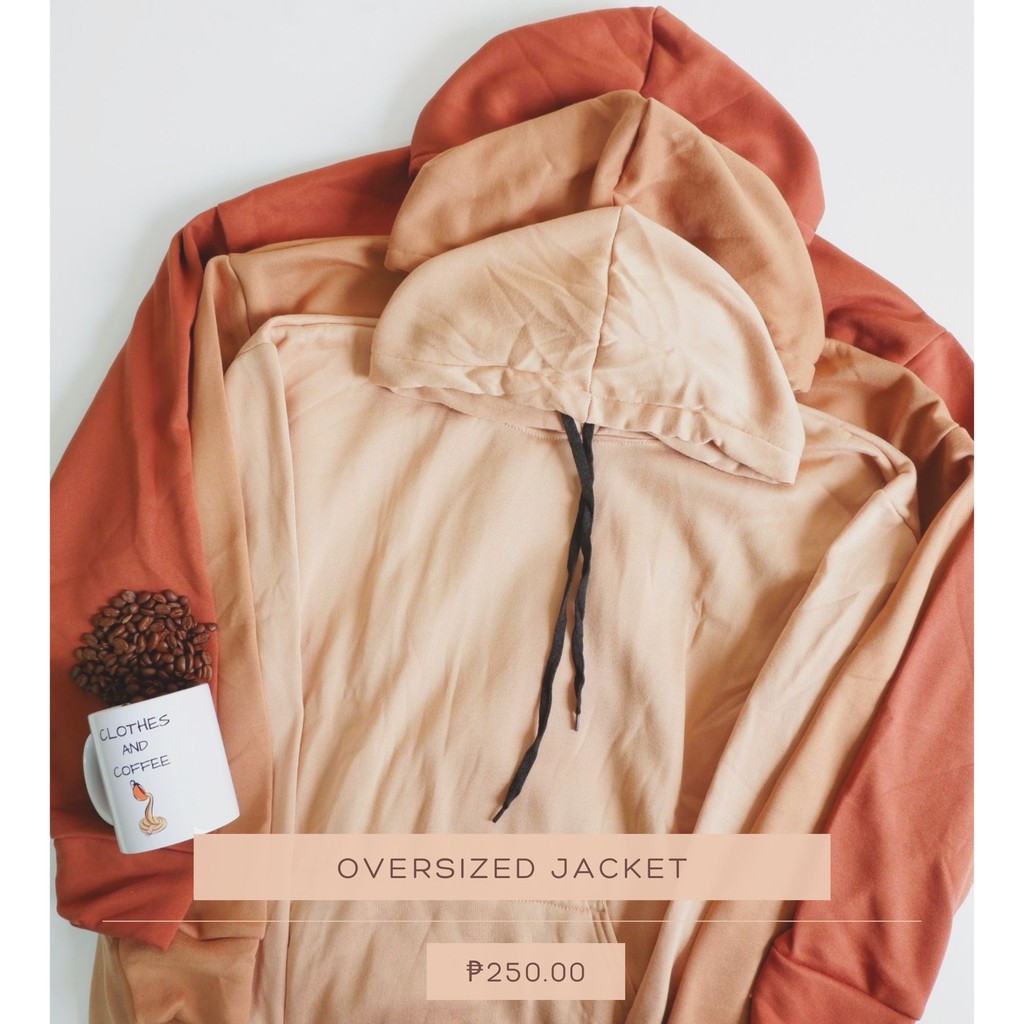 CNCPh Oversized Jacket Terry Brush Jacket Fluffy and Synthetic