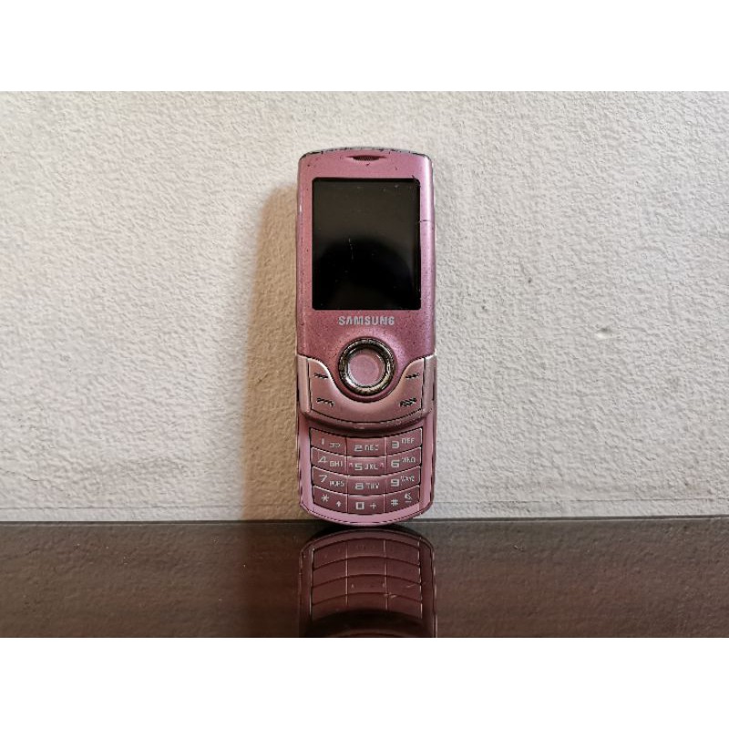 Samsung Gt S3100 Pink Slider Phone Preloved Shopee Philippines