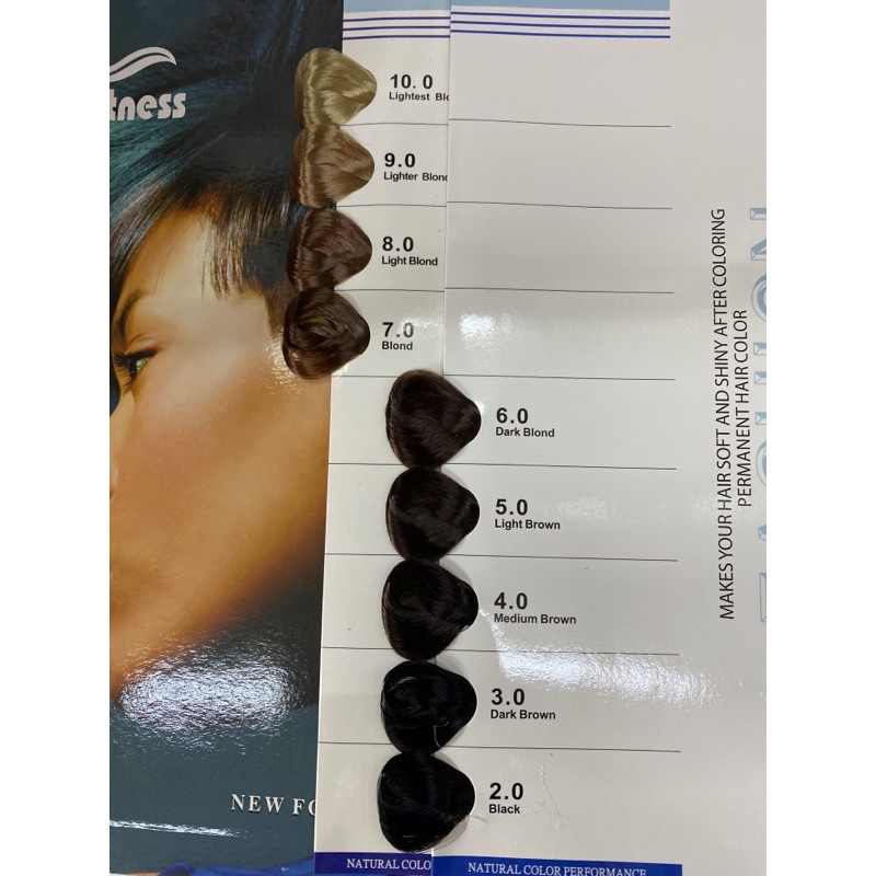 series lightness hair colorant