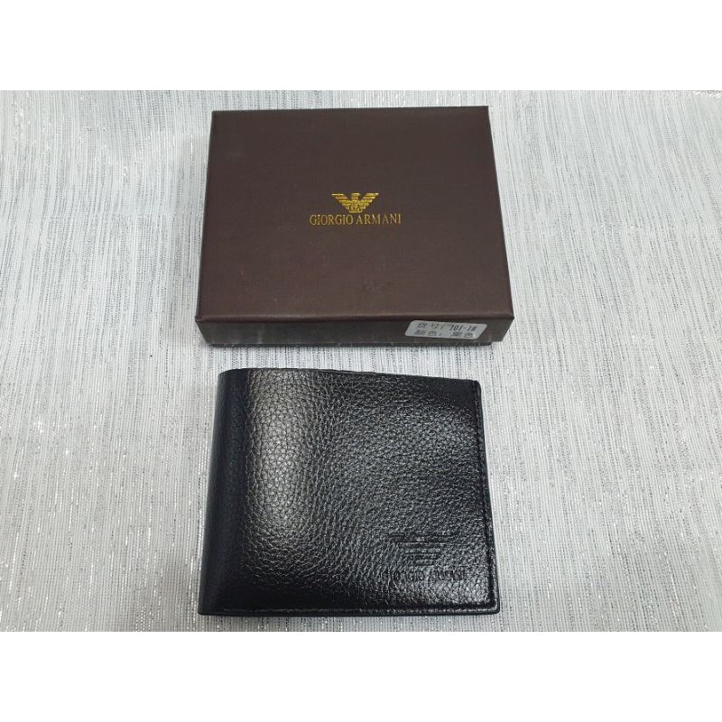Giorgio Armani Leather Wallet | Shopee Philippines