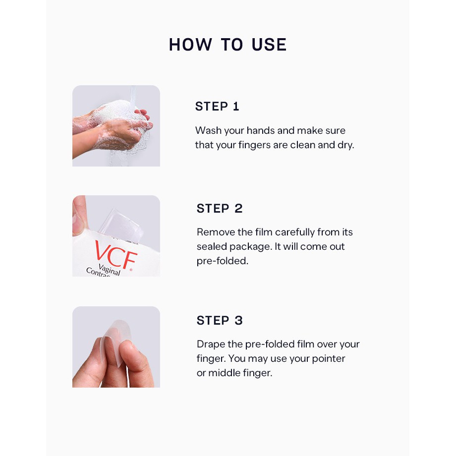 Vcf Vaginal Contraceptive Film Shopee Philippines