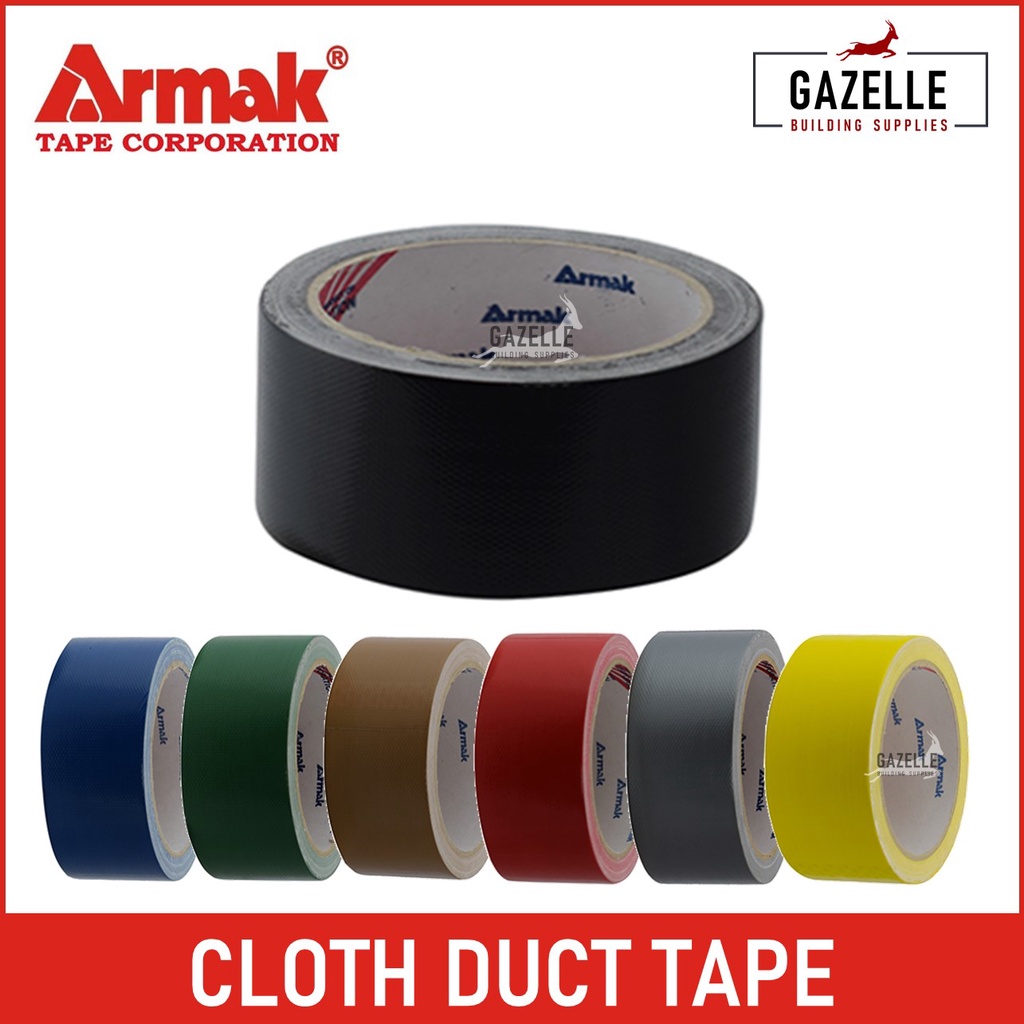 Armak Cloth Duct Tape 70 Mesh 25 Meteres 48mm X 25m Shopee Philippines